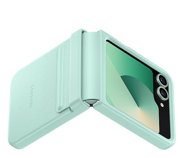 SAMSUNG Vegan Case do Galaxy Z Flip6 miętowy EF-VF741PMEGWW - 1265939 - zdjęcie 4
